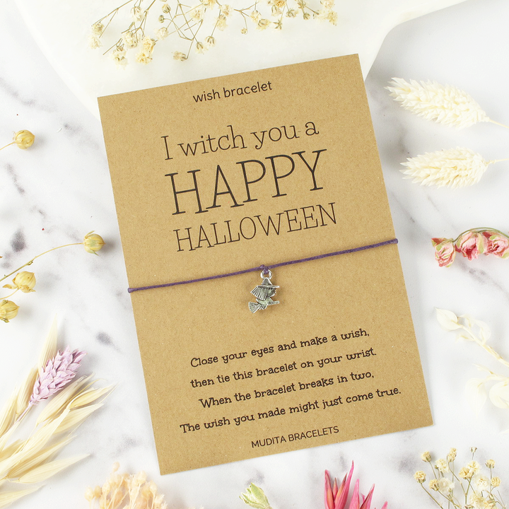 I Witch You A Happy Halloween - Mudita Bracelets