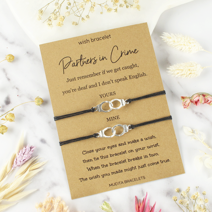 Partners In Crime - Mudita Bracelets