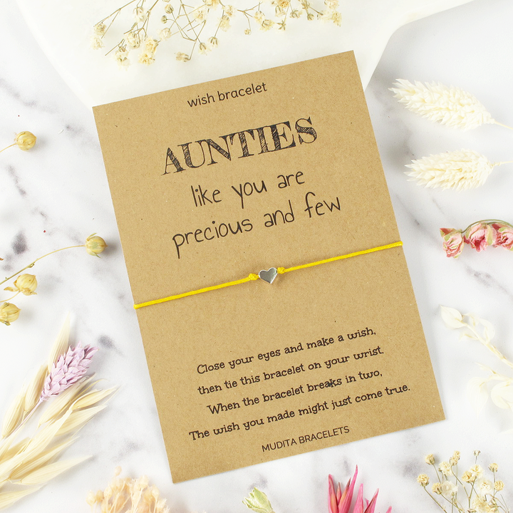 Aunties Like You Are Precious And Few - Mudita Bracelets