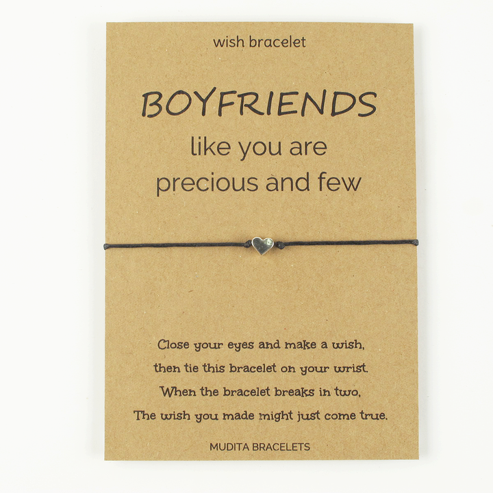 Boyfriends Like You Are Precious And Few - Mudita Bracelets