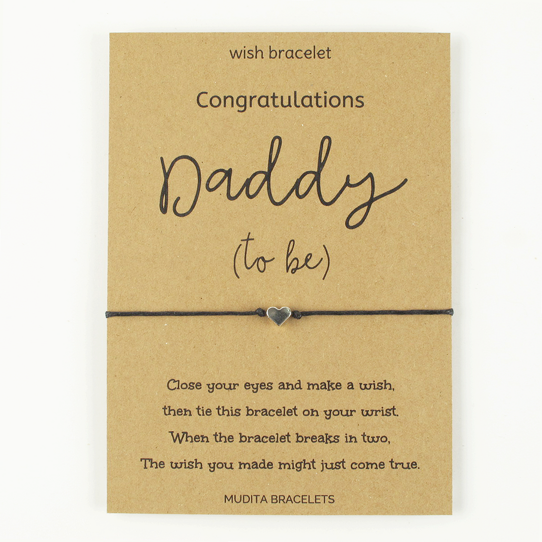 Congratulations Daddy To Be - Mudita Bracelets