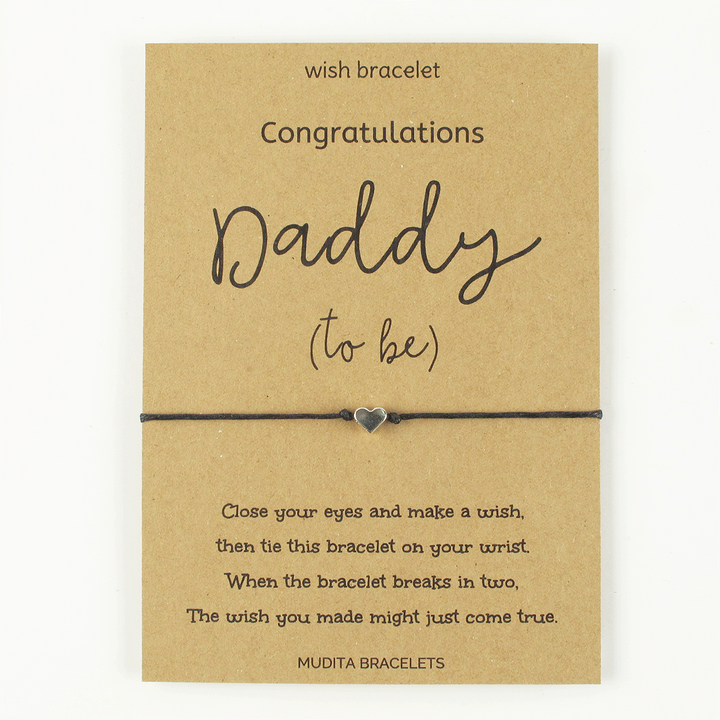 Congratulations Daddy To Be - Mudita Bracelets