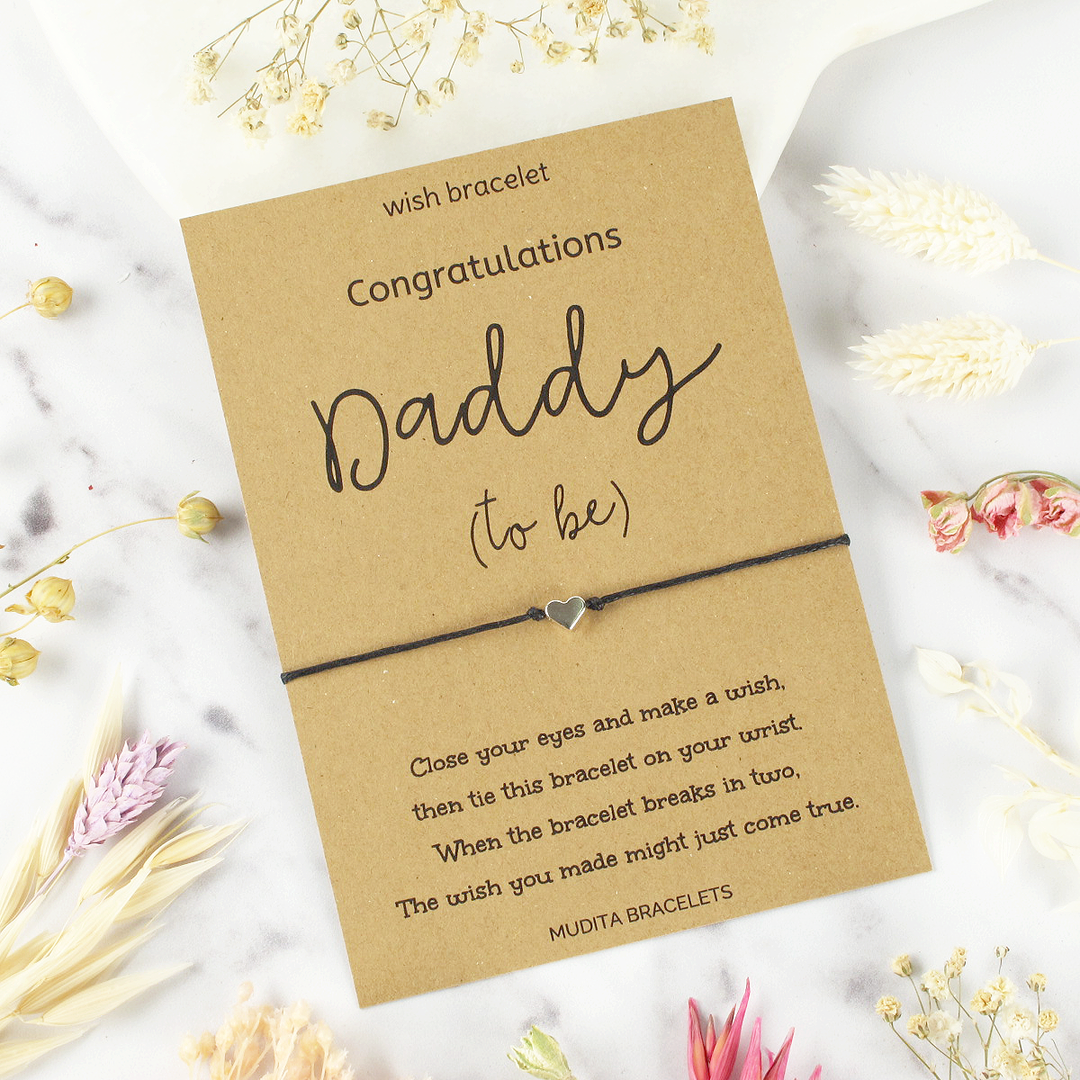 Congratulations Daddy To Be - Mudita Bracelets