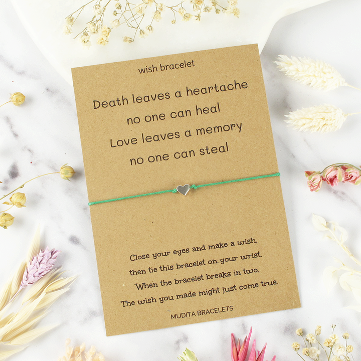 Love Leaves A Memory - Mudita Bracelets