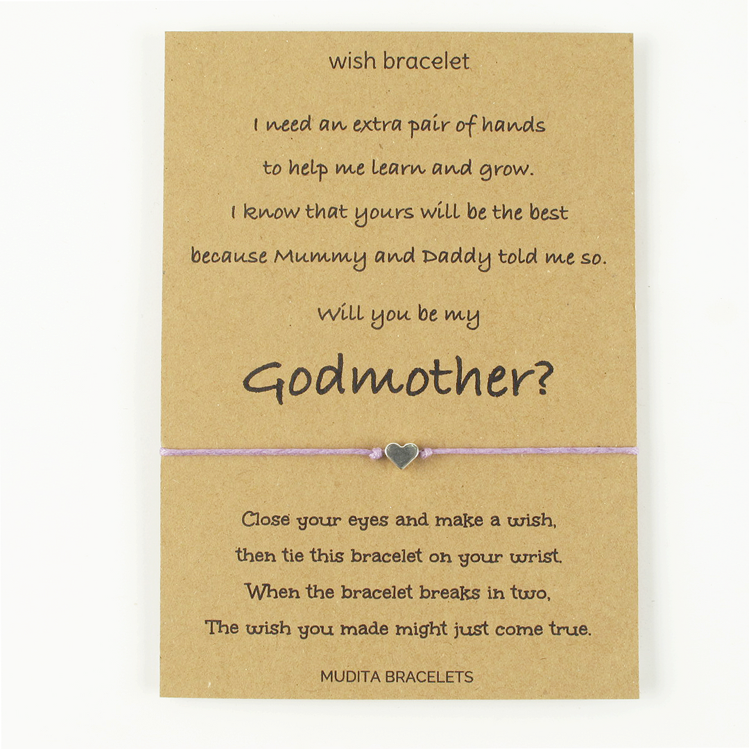 Godmother An Extra Pair Of Hands Wish Bracelet
