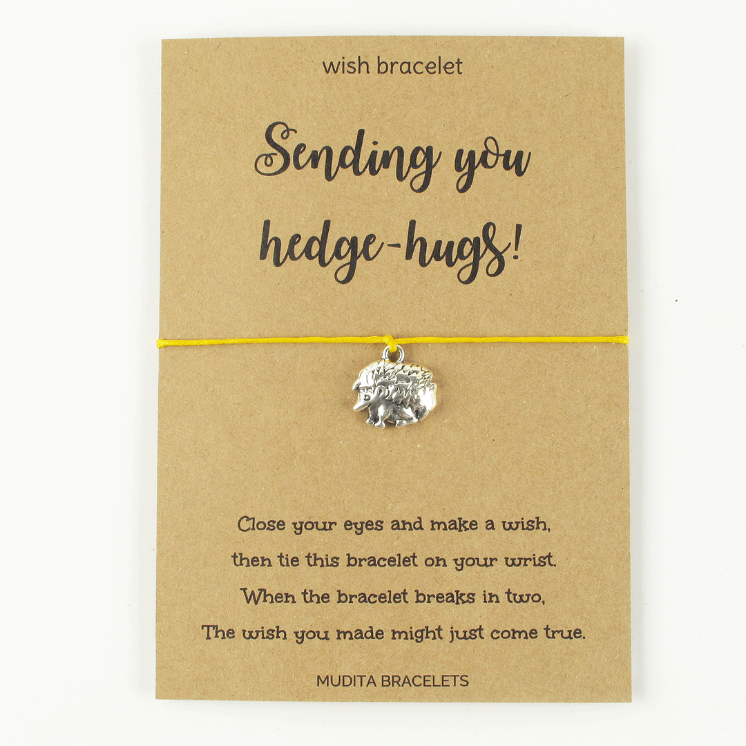 Sending You Hedge-Hugs Wish Bracelet