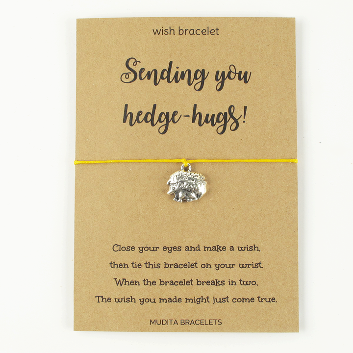 Sending You Hedge-Hugs Wish Bracelet