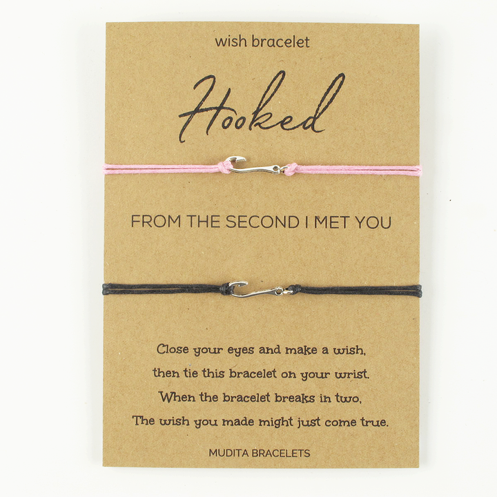 Hooked From The Second I Met You Wish Bracelets