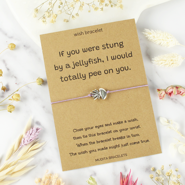 Stung By A Jellyfish Wish Bracelet