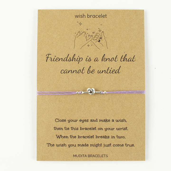 Friendship Pinky Promise Wish Bracelet