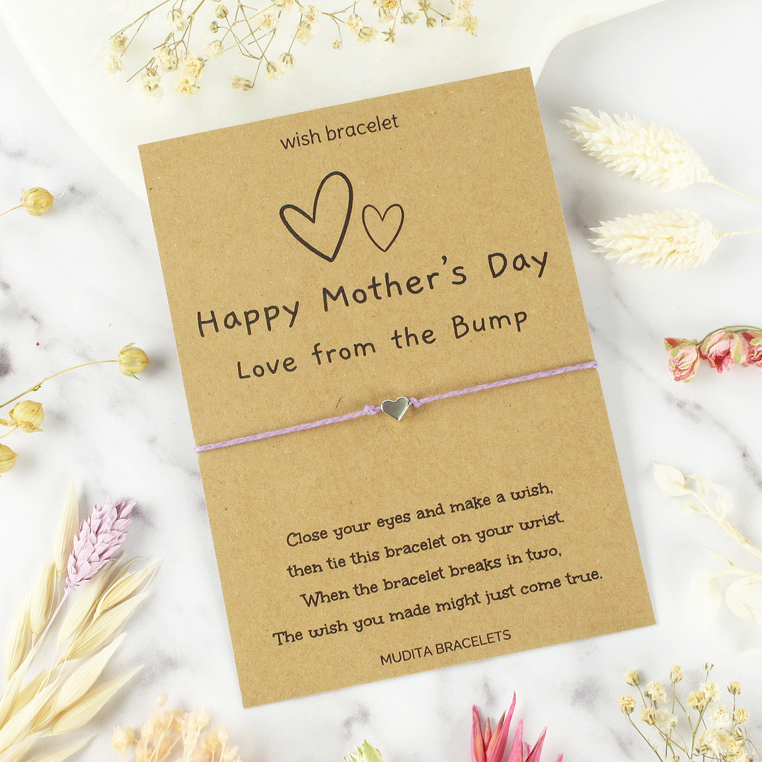 Happy Mother s Day From The Bump Wish Bracelet Mudita Bracelets