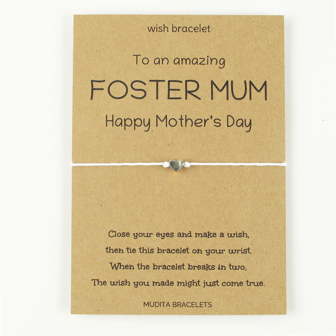 Foster Mum Mother's Day Wish Bracelet