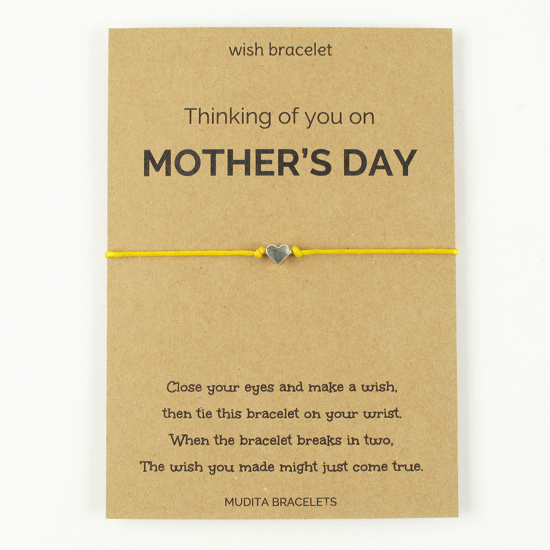 Thinking Of You On Mother's Day Wish Bracelet