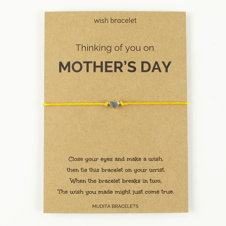 Thinking Of You On Mother's Day Wish Bracelet