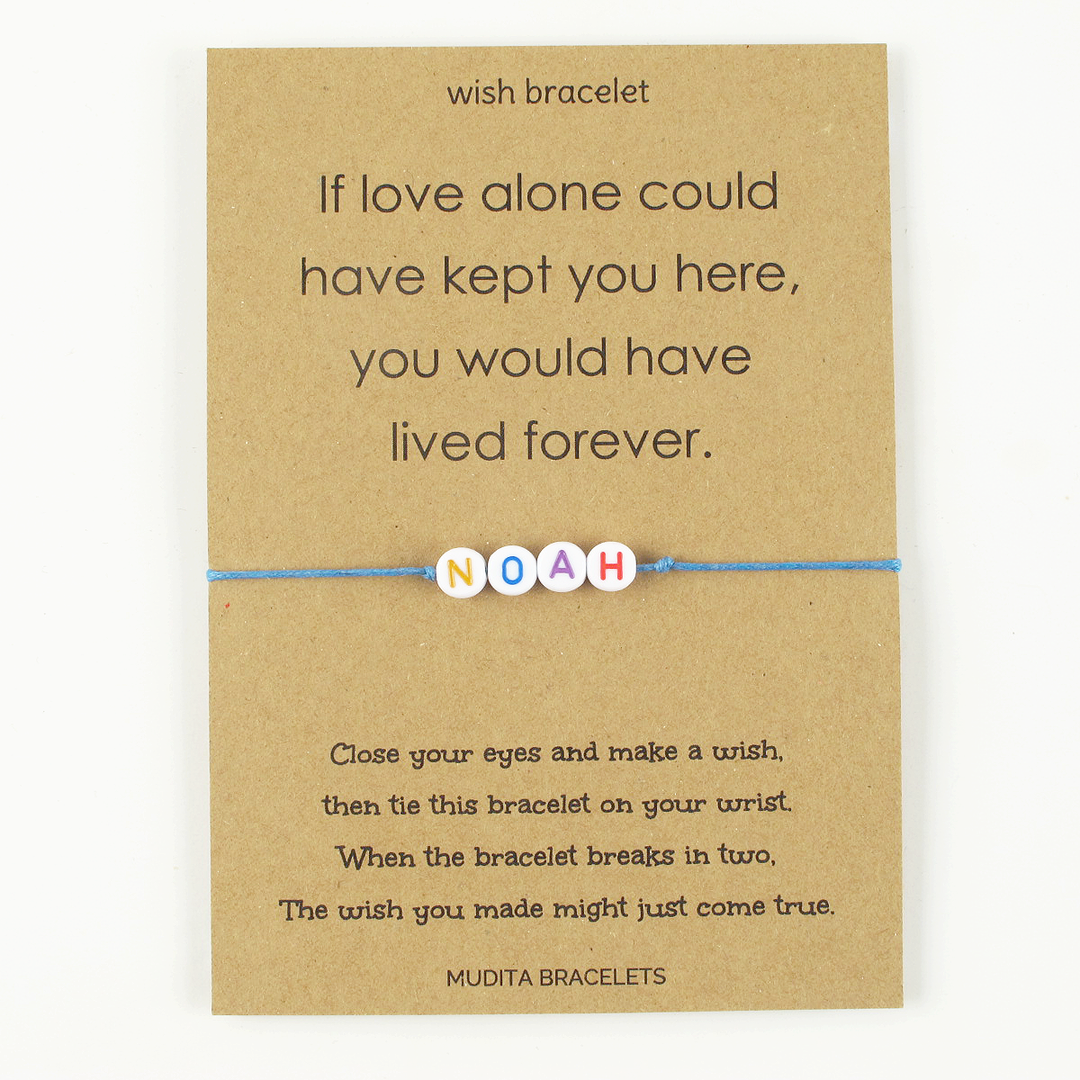 You Would Have Lived Forever Name Bracelet