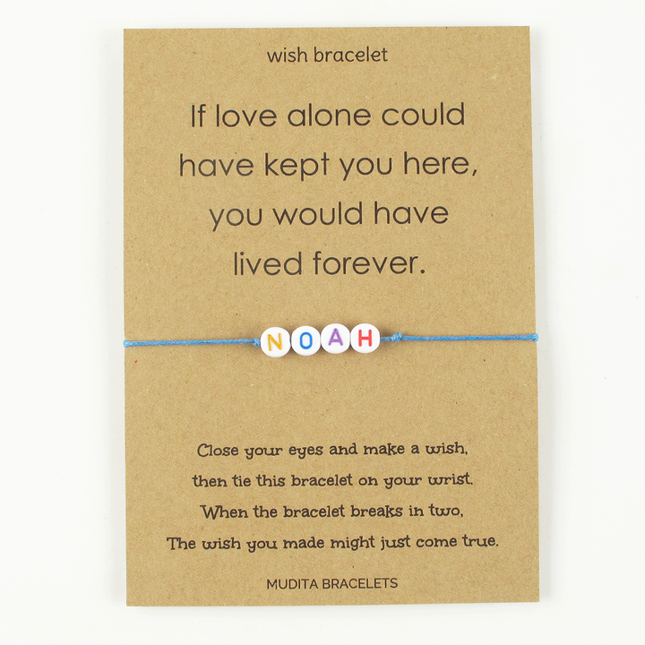 You Would Have Lived Forever Name Bracelet