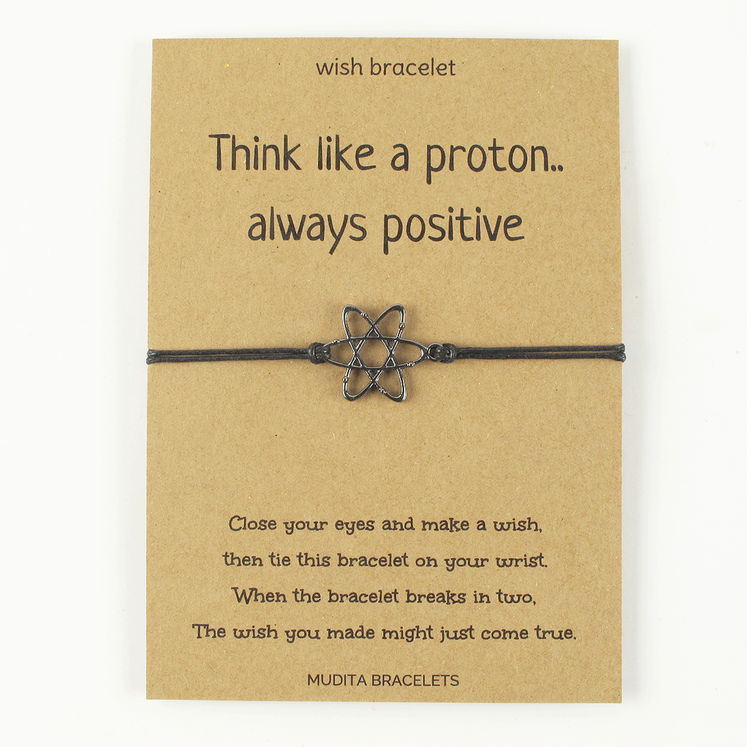 Think Like A Proton Wish Bracelet