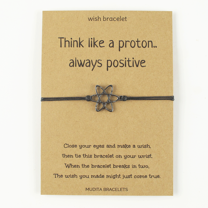 Think Like A Proton Wish Bracelet