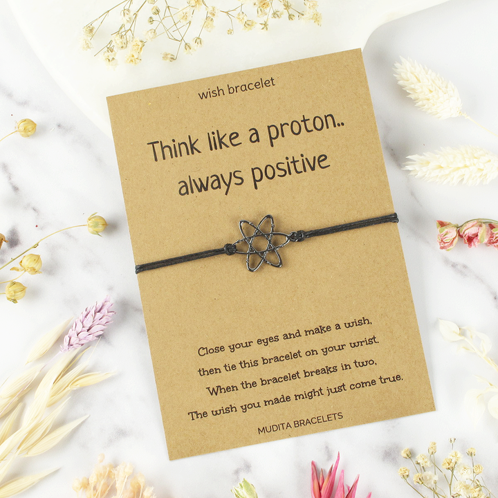 Think Like A Proton Wish Bracelet