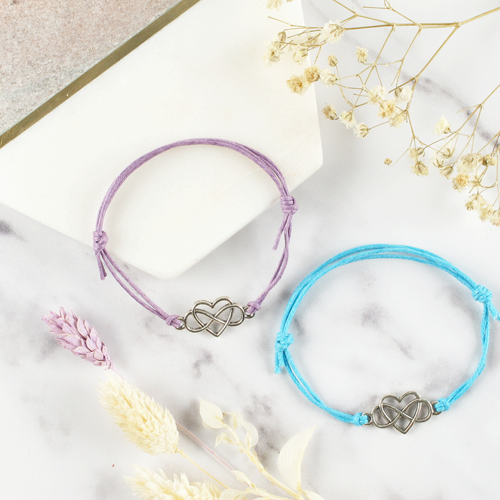 Pinky Promise Infinity Heart Wish Bracelets