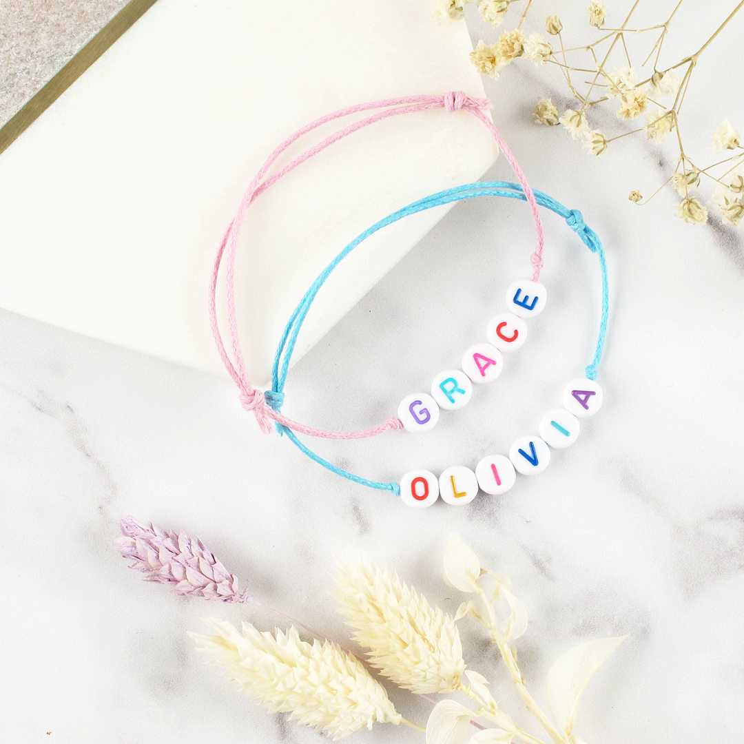 Best friend sales name bracelets