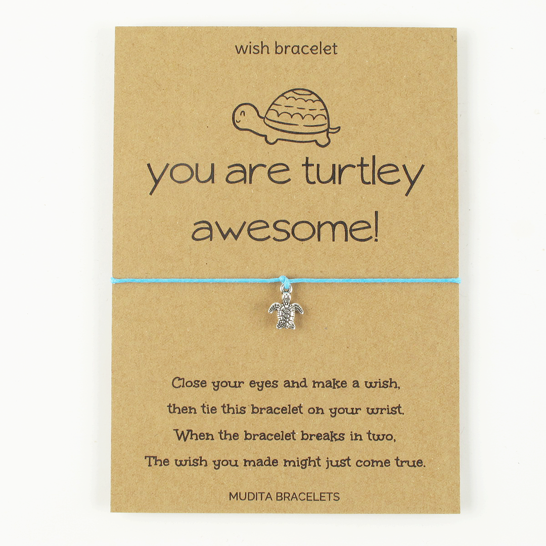 You Are Turtley Awesome Wish Bracelet