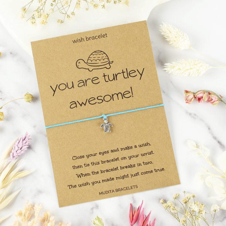 You Are Turtley Awesome Wish Bracelet