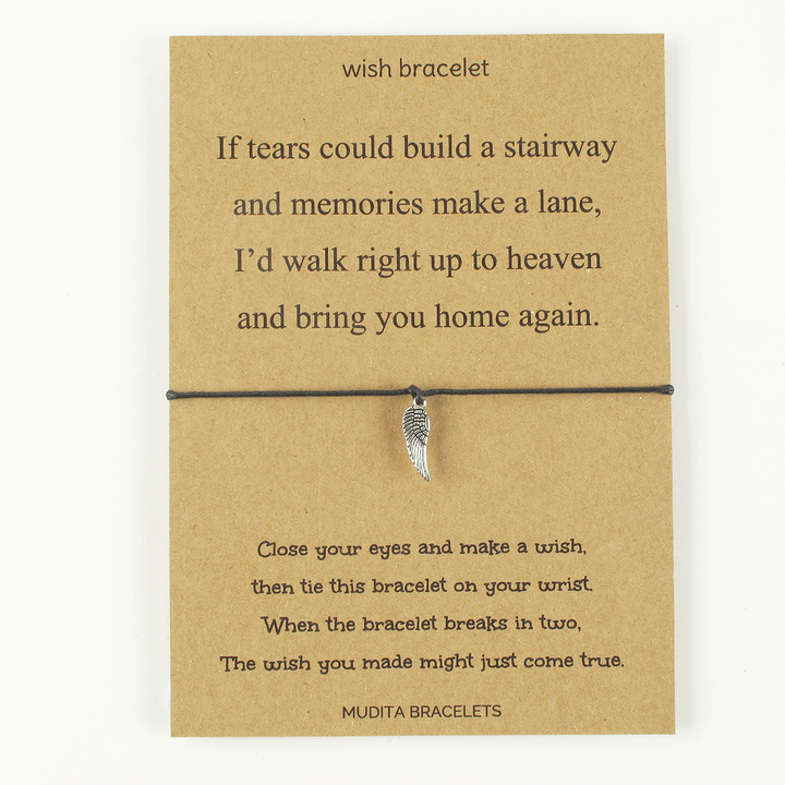 If Tears Could Build A Stairway Wish Bracelet