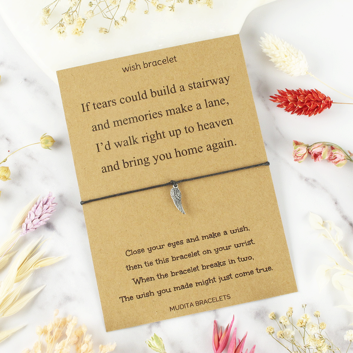 If Tears Could Build A Stairway Wish Bracelet