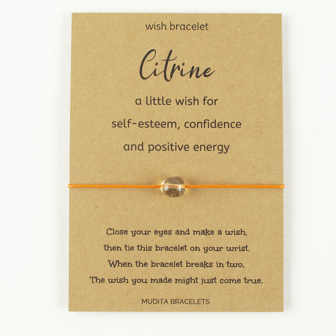 Citrine Wish Bracelet