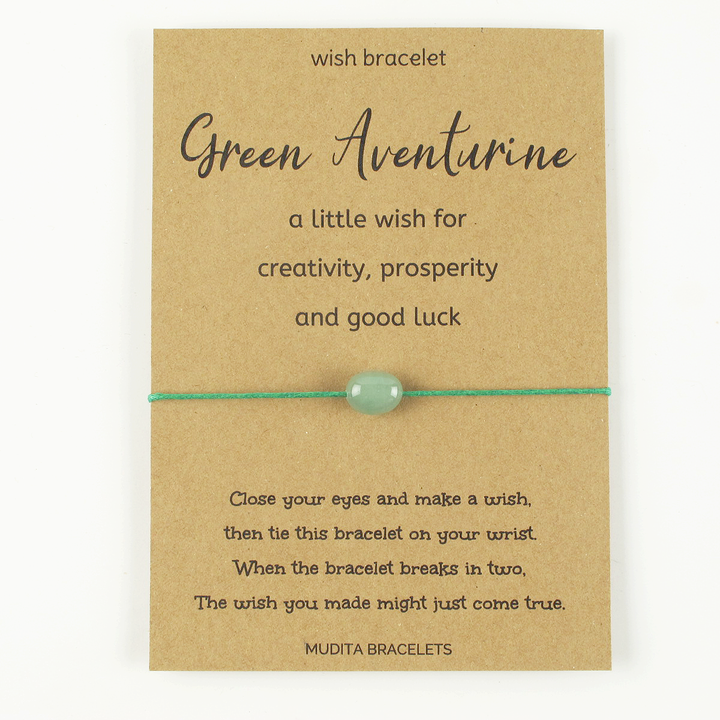 Green Aventurine Wish Bracelet