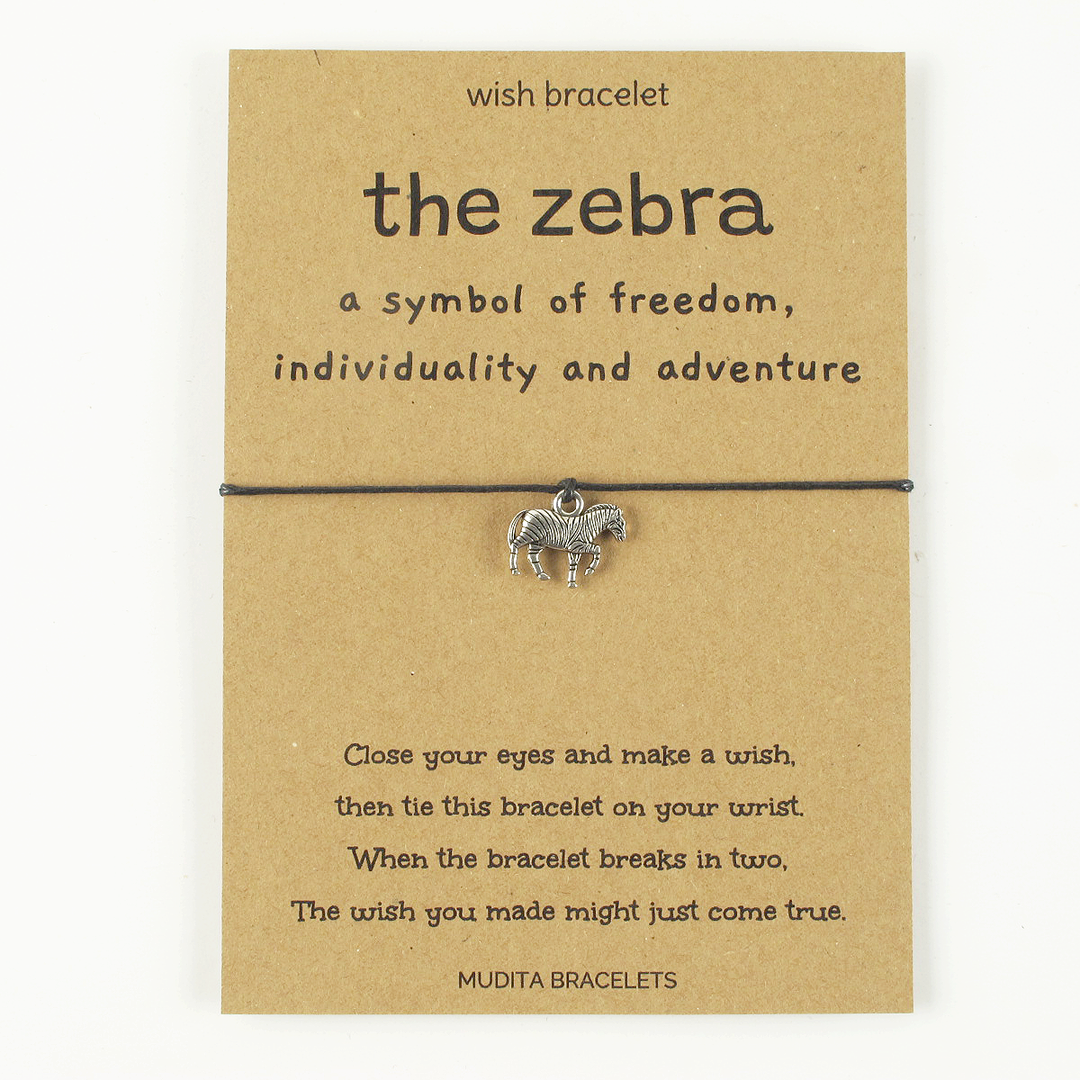 The Zebra Wish Bracelet