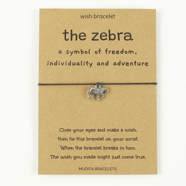 The Zebra Wish Bracelet
